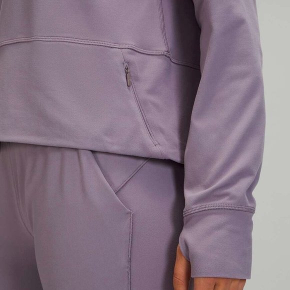 Lululemon ~ Ready to Rulu Pullover - Dusky Lavender - Size 12 - Picture 3 of 5